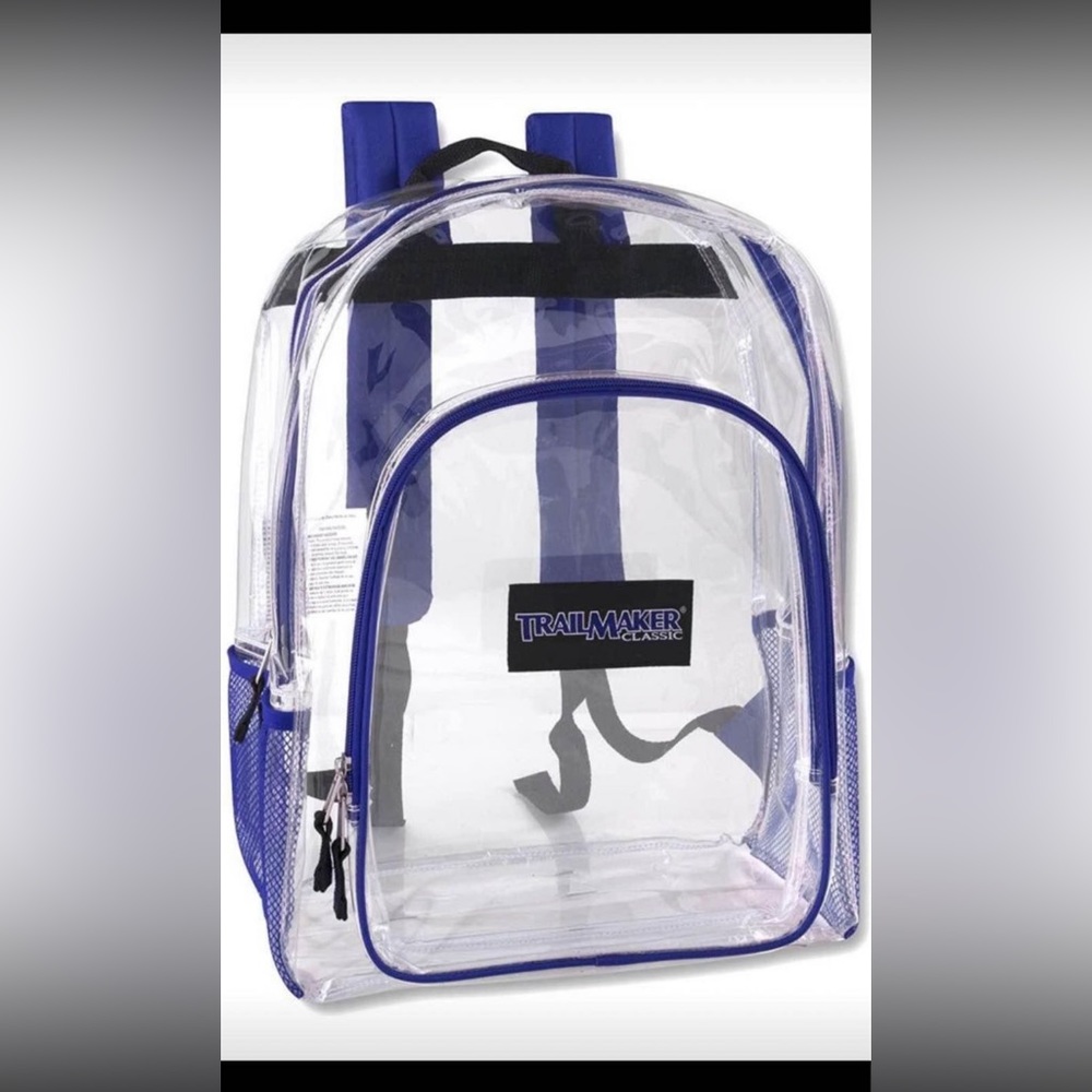 Trailmaker Clear Backpack (2 colors available!)